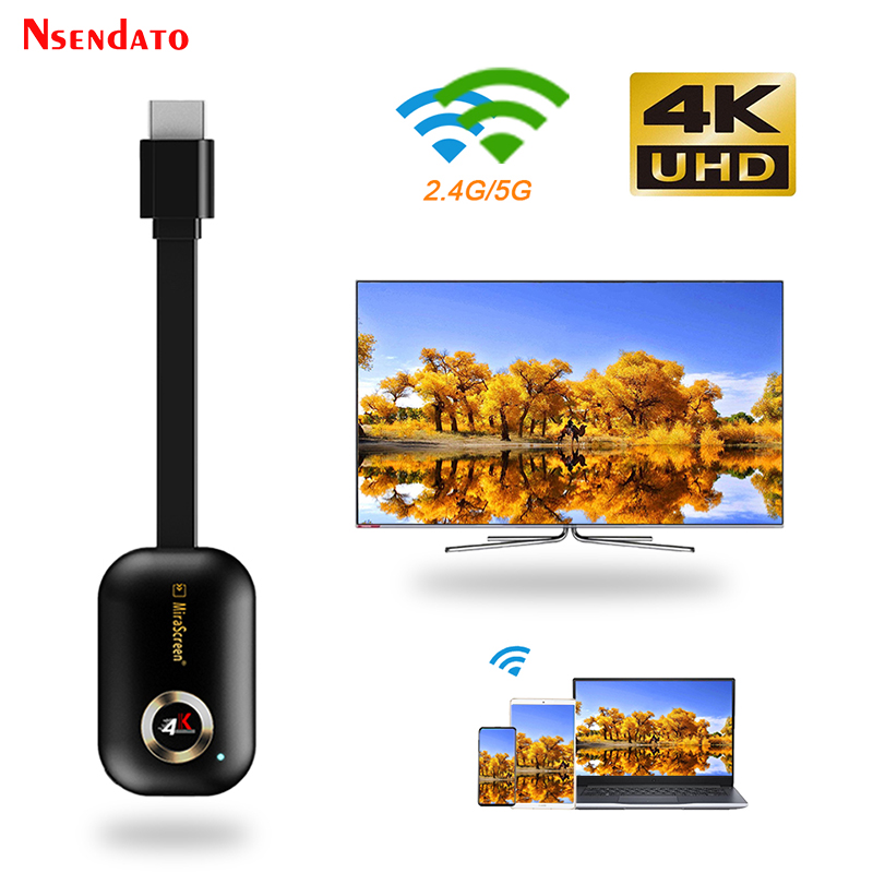 Smart Tv Stick - Mirascreen G9 Plus Dongle nirkabel H.265,