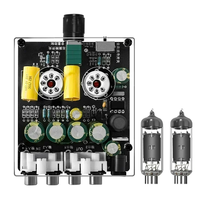 Home Cinema Beamer - Preamplifier Tabung 6K4 yang Ditingkatkan, Amplifier