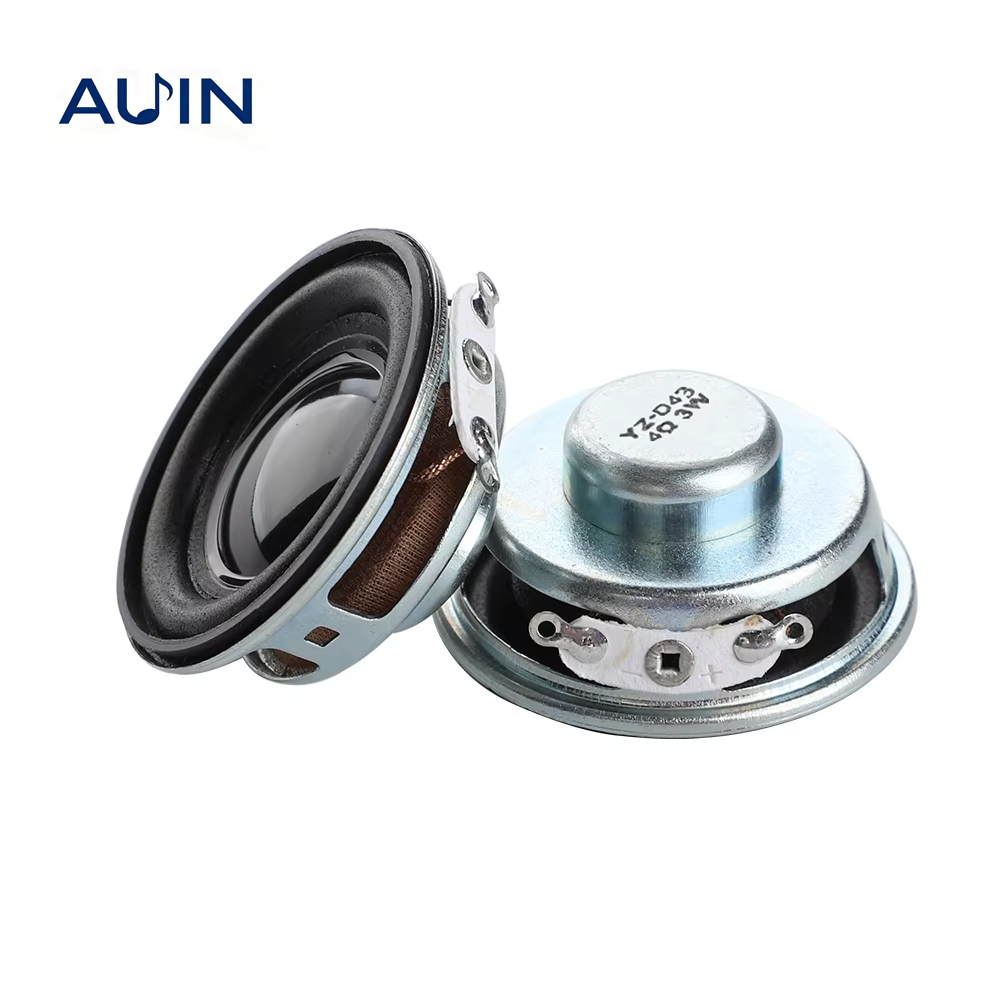 Home Cinema Equipment - AUIN 2Pcs Mini Speaker Portabel Frekuensi