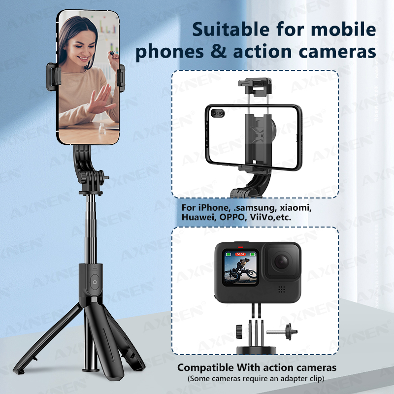 AXNEN L21 Tripod Ponsel Tongka - Smart Tv Stick ulasan dan harga