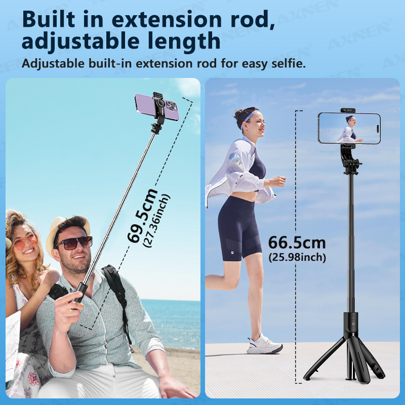 AXNEN L21 Tripod Ponsel Tongka - Smart Tv Stick ulasan dan harga