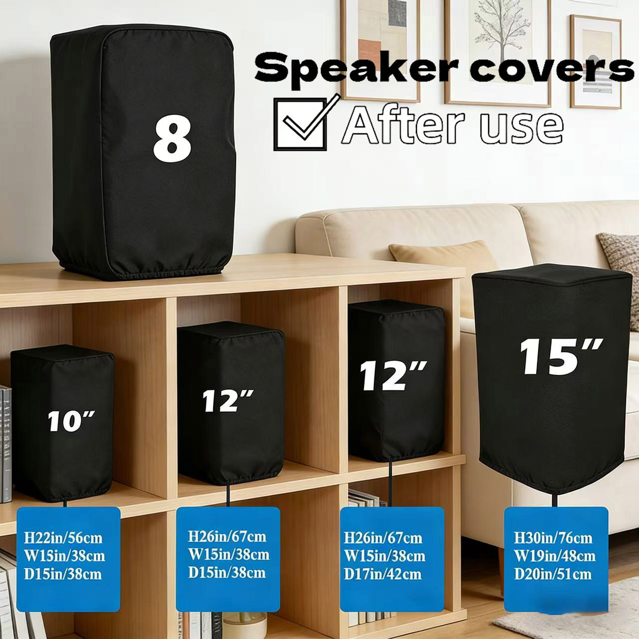 Penutup Speaker Kain Oxford 21 - Home Cinema Equipment ulasan dan harga