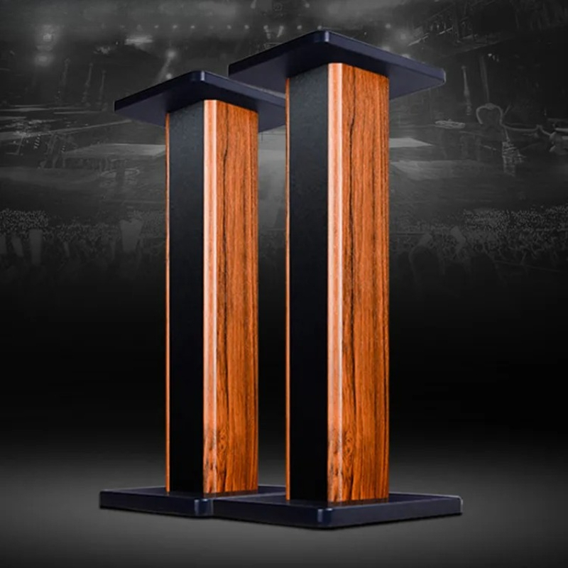 Stand Speaker Kayu Solid untuk - Home Cinema Equipment ulasan dan harga
