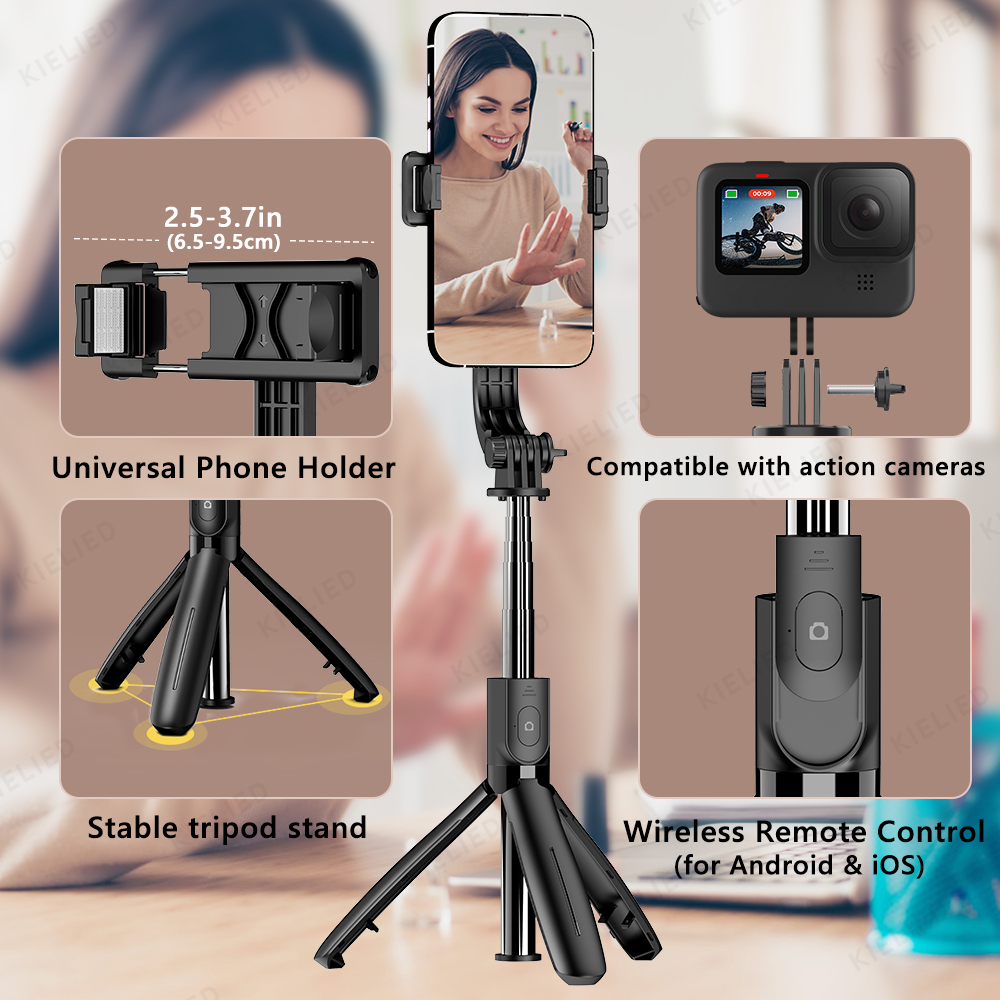 Tripod tongkat Selfie, dudukan - Smart Tv Stick ulasan dan harga