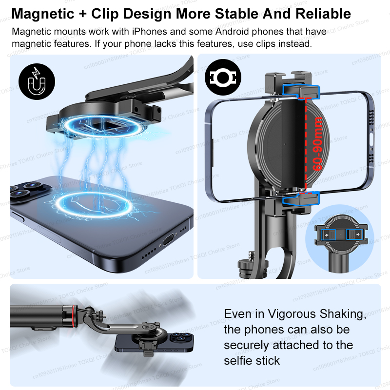 TOKQI C20 Magnetic Selfie Stic - Smart Tv Stick ulasan dan harga