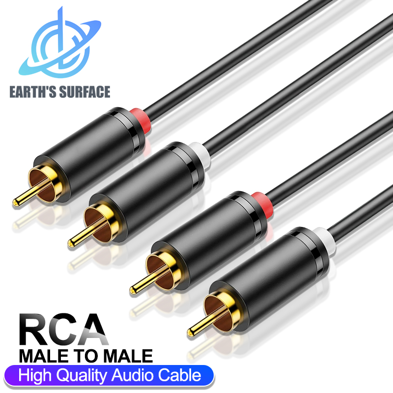 Kabel RCA Stereo HIFI 2RCA Ke  - Home Cinema Beamer ulasan dan harga