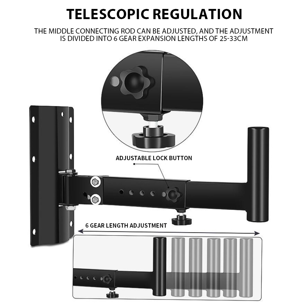 1 Pasang Braket Pemasangan Spe - Wall Mount Speaker ulasan dan harga