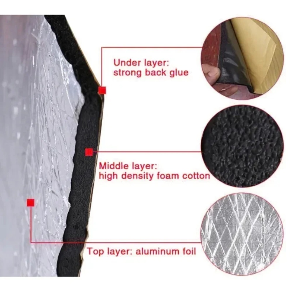 Mat Peredam Suara Mobil Ekstra - Noise Isolating Pad ulasan dan harga