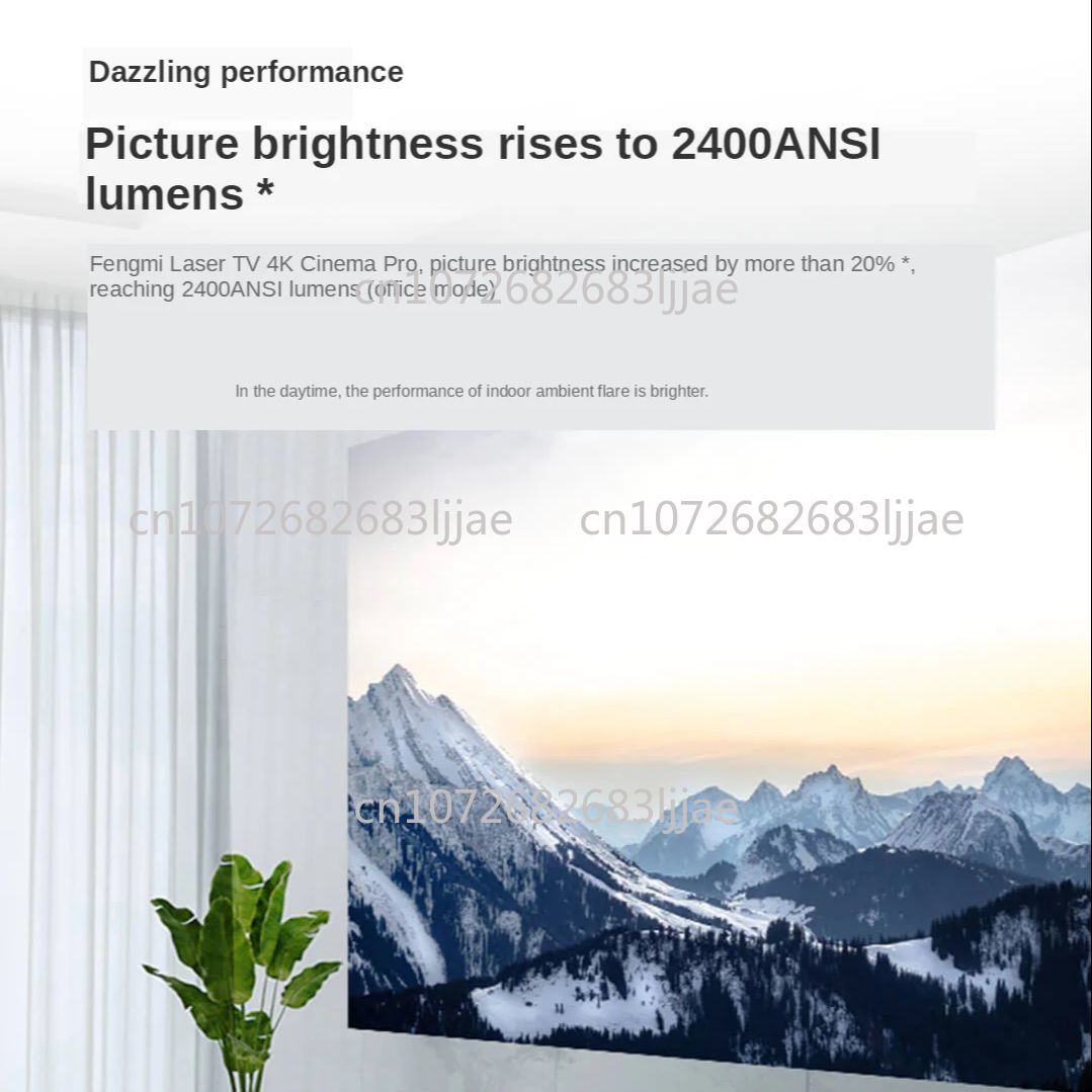 TV Proyektor Laser 4K Cinema P - Home Cinema Beamer ulasan dan harga