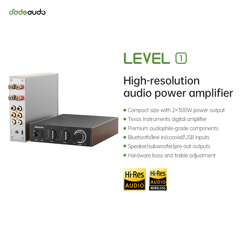 JadeAudio Level 1 Desktop HiFi - Home Cinema Beamer ulasan dan harga