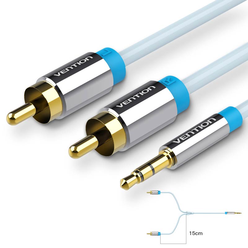 Vention Kabel RCA 3.5 untuk 2R - Home Cinema Beamer ulasan dan harga
